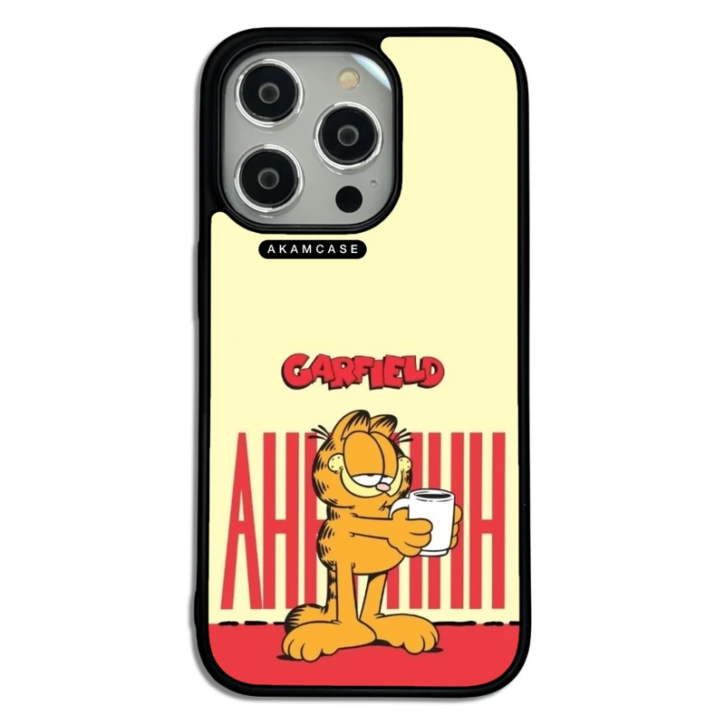 کاور آکام مدل AMC-WA14PRO-GARFIELD12 مناسب برای گوشی موبایل اپل iPhone 14 Pro