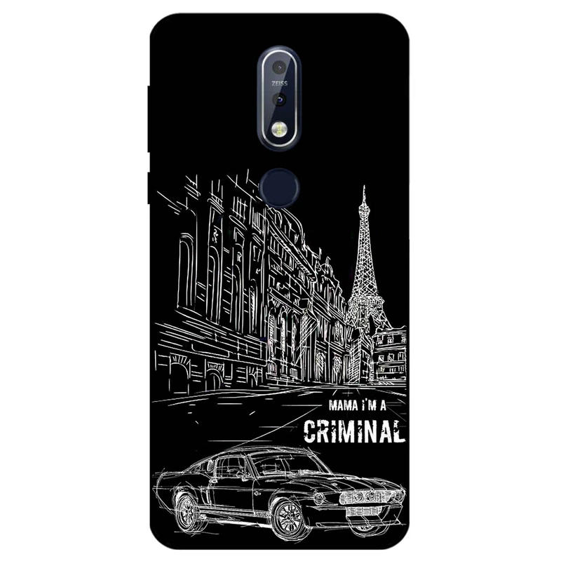 کاور مگافون طرح گنگ مدل 1890 مناسب برای گوشی موبایل نوکیا 7.1      