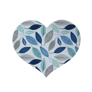 پادری مدل قلب طرح برگ کد 8127 سایز 90 × 90 سانتی متر