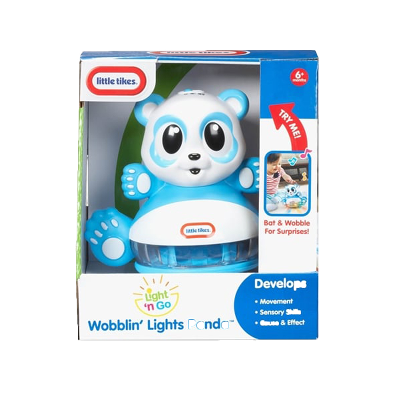 اسباب بازی لیتل تایکس طرح پاندای روشنایی مدلWobblin light panda