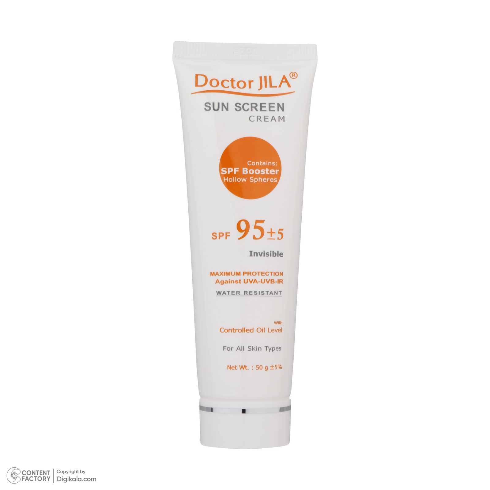 کرم ضد آفتاب دکتر ژیلا مدل Invisible حجم 50 میلی لیتر - - 2