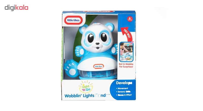 اسباب بازی لیتل تایکس طرح پاندای روشنایی مدلWobblin light panda
