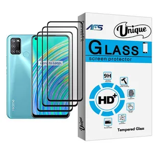 AFS Unique Glass MIX003 Screen Protector For Realme C17 Pack Of 3