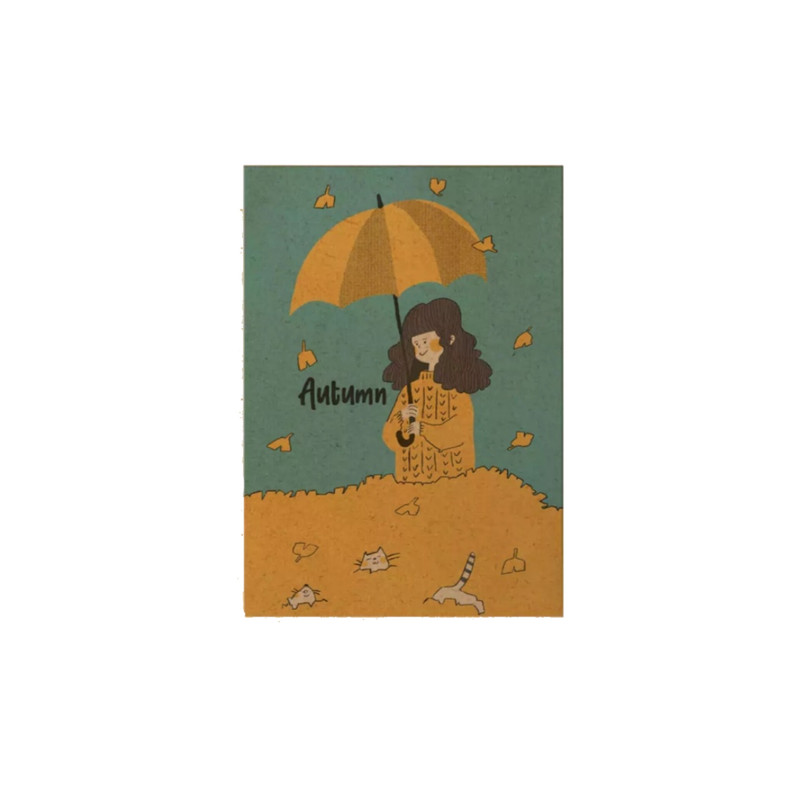 کارت پستال مریخ مدل Autumn 6001