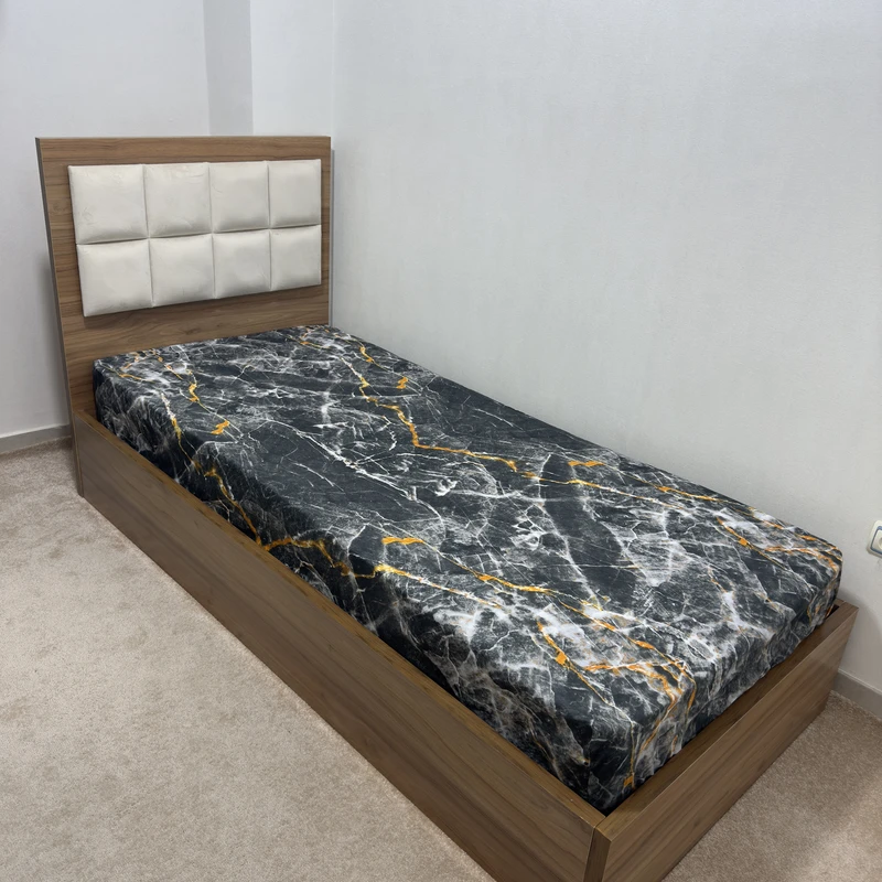 ملحفه میکرو ناتوسا مدل لوتوس یک نفره سایز 240x140 سانتی‌متر