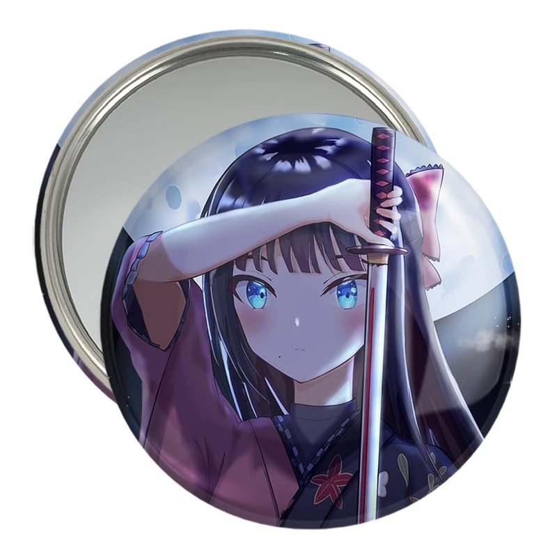 آینه جیبی خندالو مدل دیا انیمه مادوکا مجیکا Madoka Magica  کد 18432