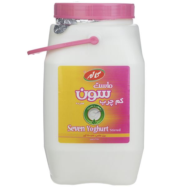 ماست کم چرب سون کاله مقدار 2200 گرم ماست کم چرب سون کاله مقدار 2200 گرم
