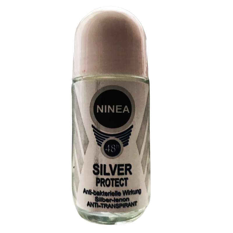 رول ضد تعریق مردانه نینا مدل Silver Protect حجم 50 میلی لیتر رول ضد تعریق مردانه نینا مدل Silver Protect حجم 50 میلی لیتر