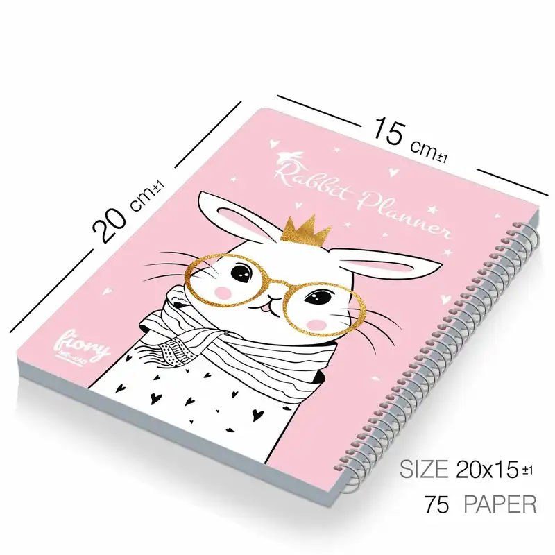 دفتر برنامه ریزی مستر راد طرح خرگوش فانتزی کد fiory 1916