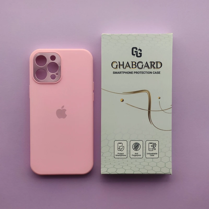  کاور قاب گارد مدل سیلیکونی ساده مناسب برای گوشی موبایل اپل iPhone 12 Pro Max