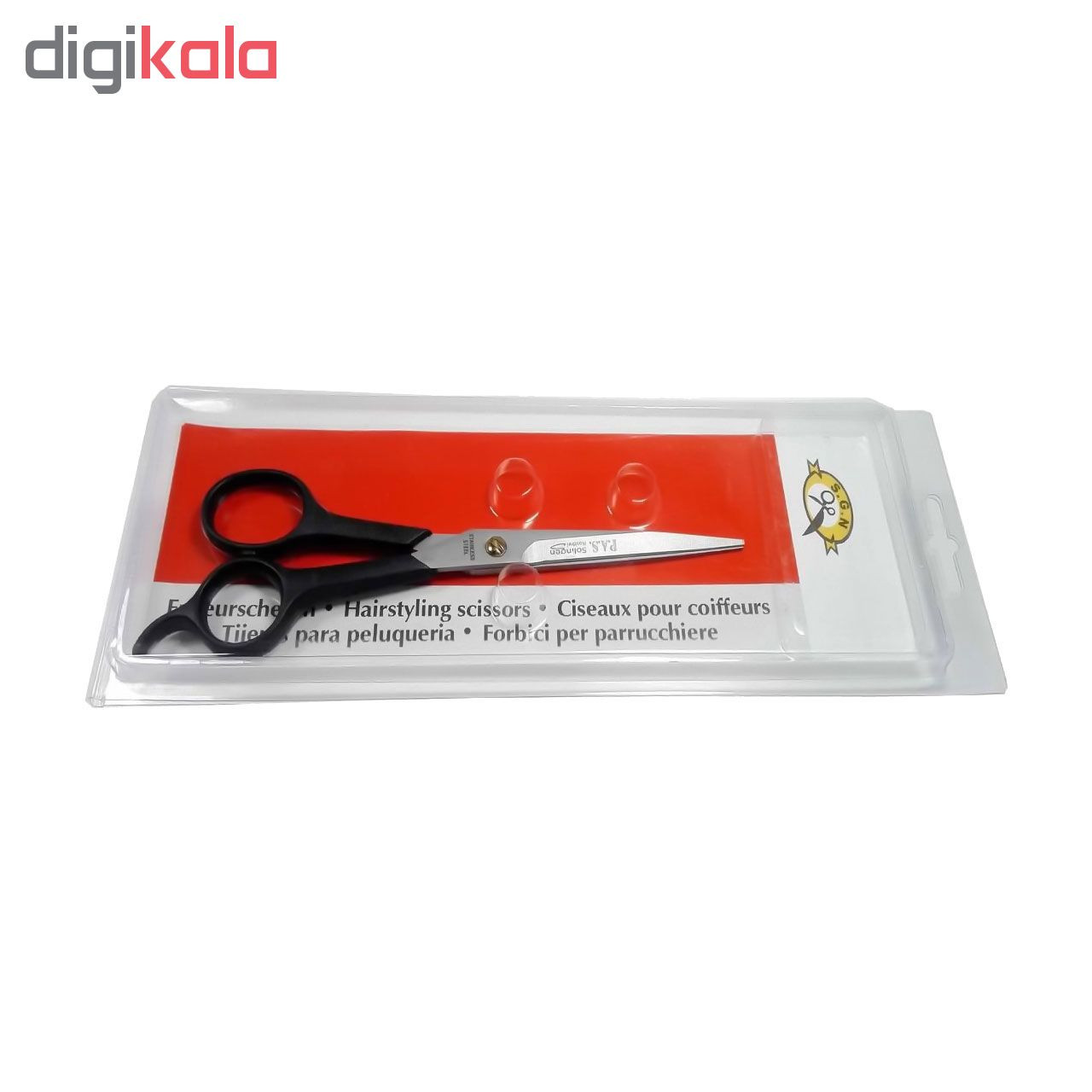 شانه مو مدل 70705A به همراه قیچی اصلاح مدل P.A.S