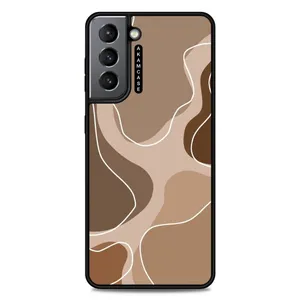 AKAM AMC-WSGS21-CREAMY-18 Cover For Samsung Galaxy S21