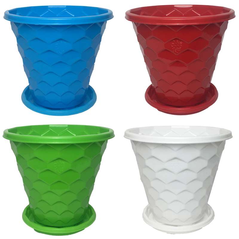 گلدان مدل honey بسته 4 عددی