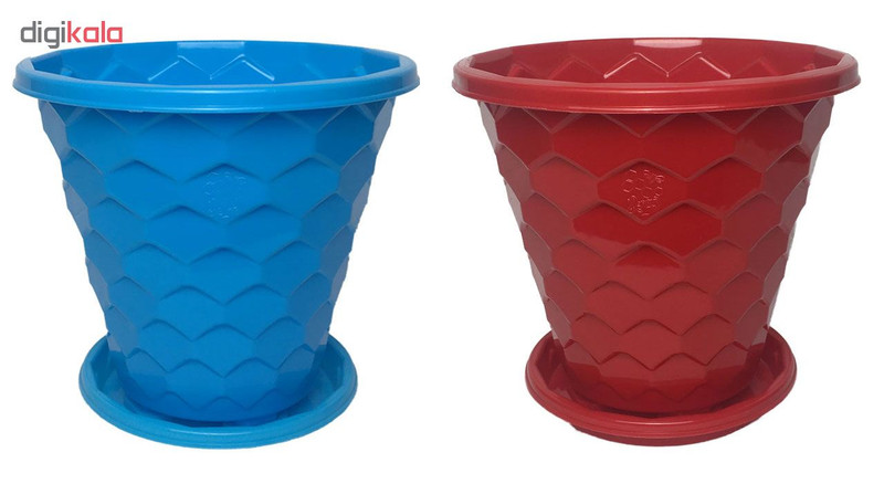 گلدان مدل honey بسته 4 عددی