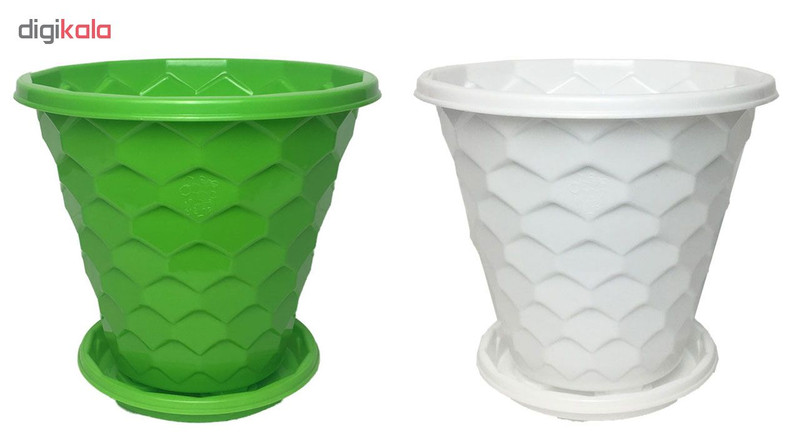 گلدان مدل honey بسته 4 عددی