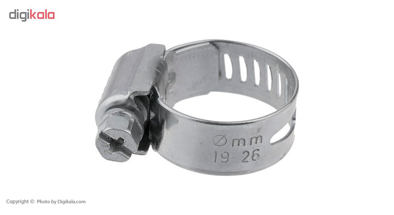 بست فلزی پارسان مدل P1132 سایز 19-26 میلیمتر بسته 2 عددی