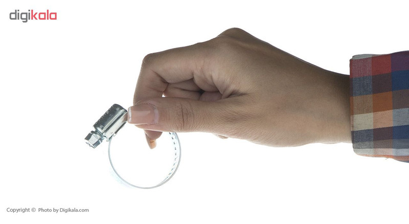 بست فلزی پارسان مدل PS158 سایز 25-42 میلیمتر بسته 2 عددی