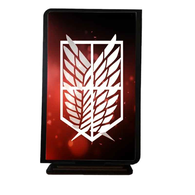 تابلو شاسی رومیزی طرح انیمه Attack on Titan