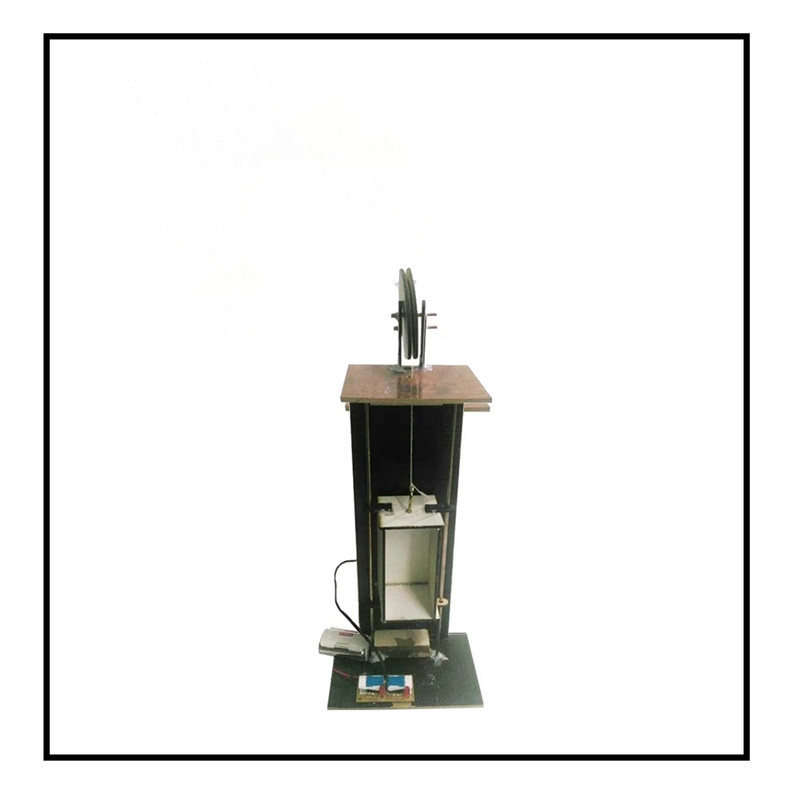 کیت آموزشی مدل کیت سازه حرکتی آسانسور چوبی کد hp_123