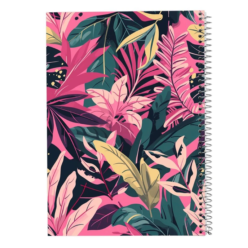 دفتر ژورنال نویسی 50 برگ مدوپد مدل نقطه ای طرح برگ کد DF15577