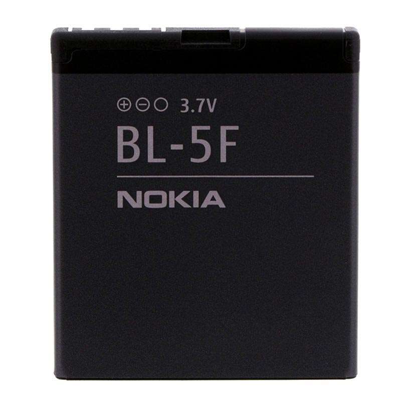 باتری گوشی موبایل مدل BL-5F ظرفیت 950 میلی آمپرساعت مناسب برای گوشی موبایل نوکیا N95