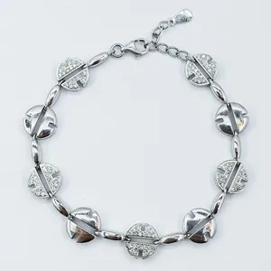 دستبند نقره زنانه سلین کالا مدل برلیان کد ce-As253