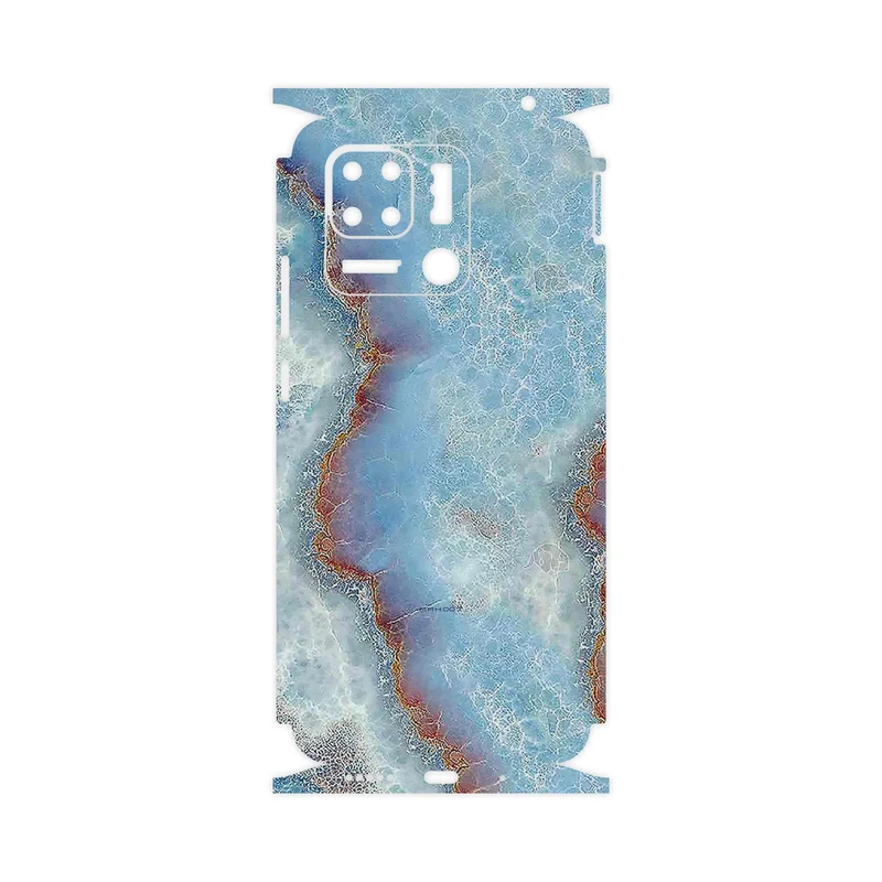 برچسب پوششی ماهوت مدل Blue_Ocean_Marble-FullSkin مناسب برای گوشی موبایل شیائومی Redmi 10 Power