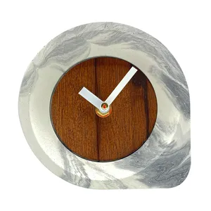 ساعت بتنی رومیزی طرح اشک کد DC002