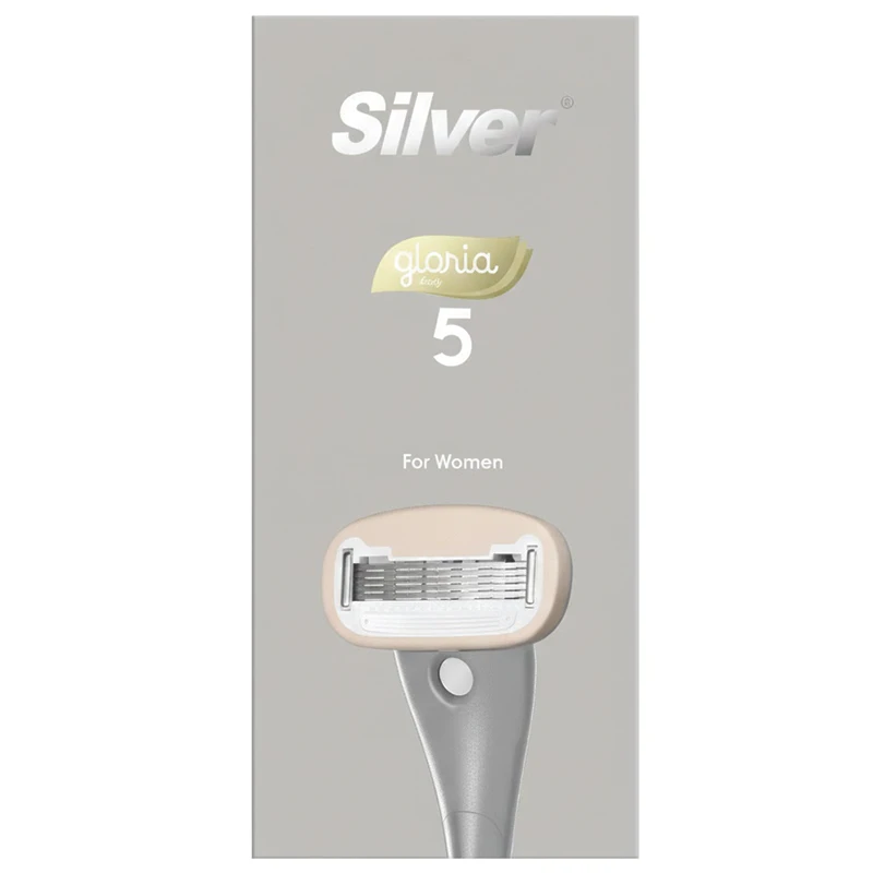 خود تراش سیلور مدل gloria5 system به همراه تیغ یدک