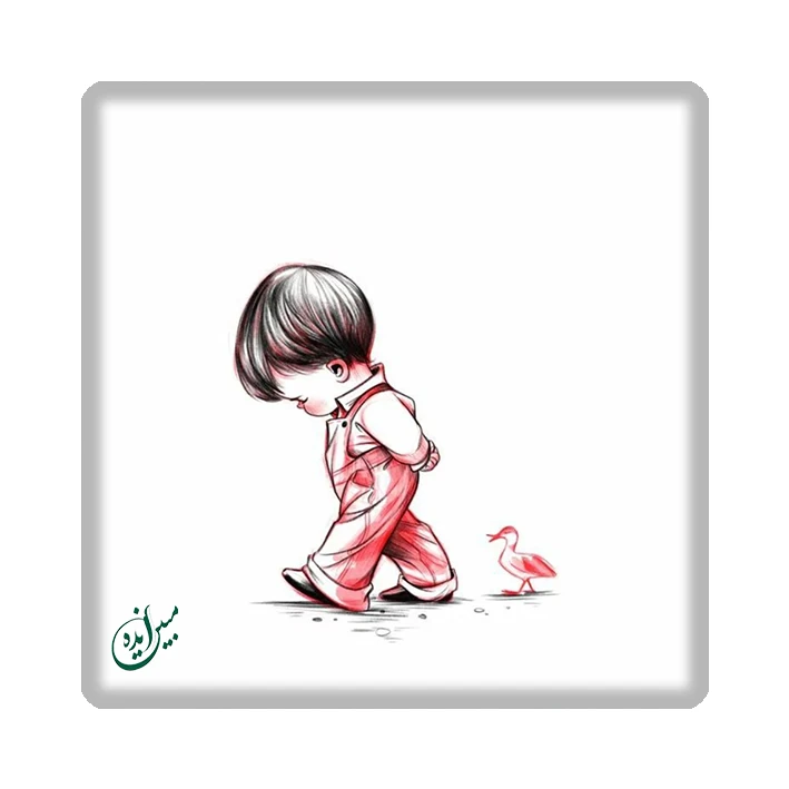 کاشی مبین ایده مدل دخترانه kh10 کد 1660