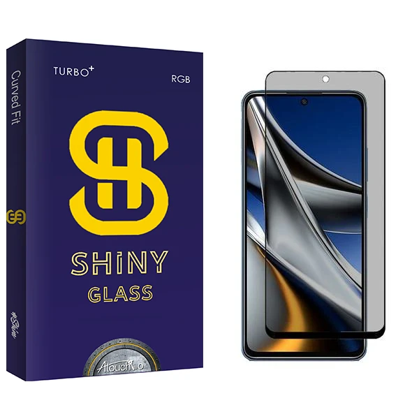 محافظ صفحه نمایش حریم شخصی آتوچبو مدل Shiny مناسب برای گوشی موبایل شیائومی Poco X4 Pro 5G
