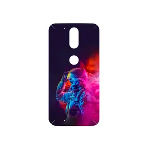 MAHOOT Smoke Rainbow Digital Art 1 Cover Sticker for Motorola Moto G4