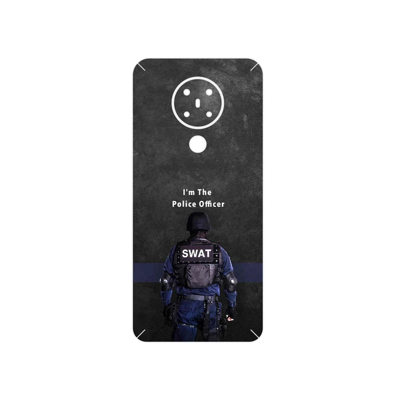 برچسب پوششی ماهوت مدل Police Officer مناسب برای گوشی موبایل نوکیا 5.3