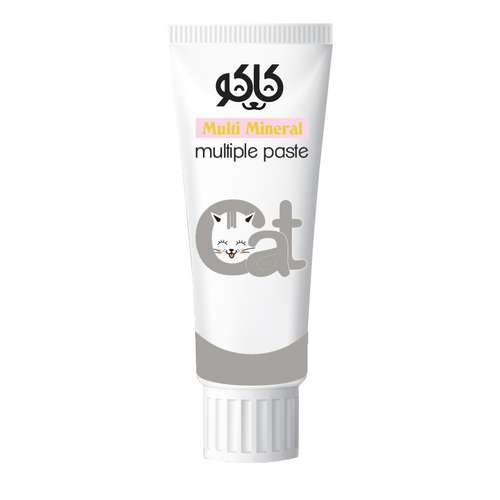 خمیر مینرال و مولتی ویتامین گربه کاکو مدل Multi Paste وزن 100 گرم