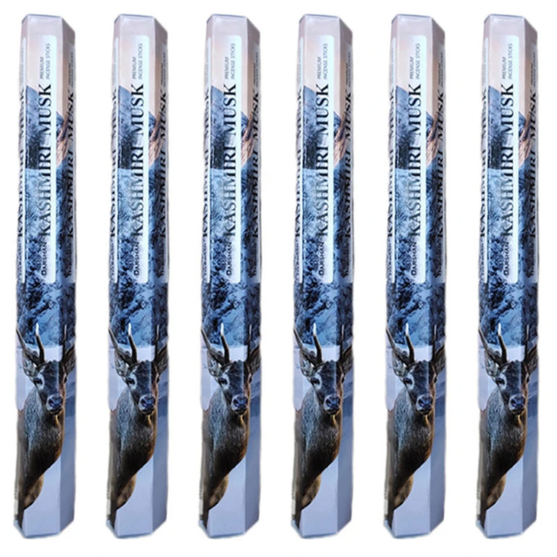 عود دارشان مدل مشک کشمیری کد 06 مجموعه 6 عددی