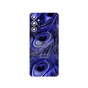 MAHOOT Purple Feather Cover Sticker for Samsung Galaxy F54