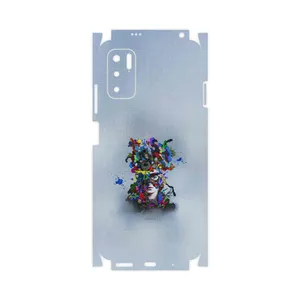 MAHOOT Collage of surreal Portrait of Women 4-FullSkin Cover Sticker for Xiaomi Redmi Note 10 5G