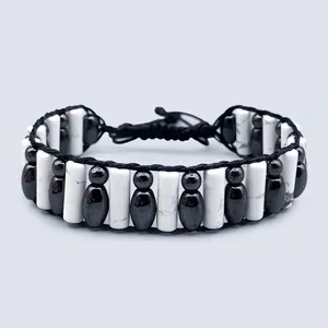 دستبند مردانه مدل Bowling Lane کد 03