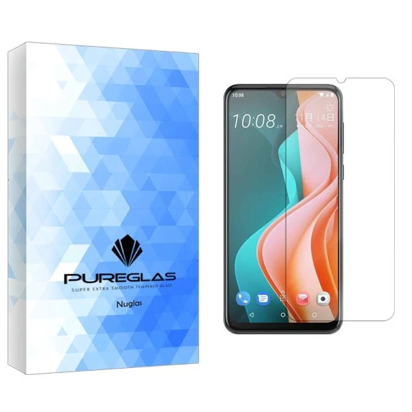 محافظ صفحه نمایش پیور گلس مدل NueGlas مناسب برای گوشی موبایل اچ تی سی Desire 19s