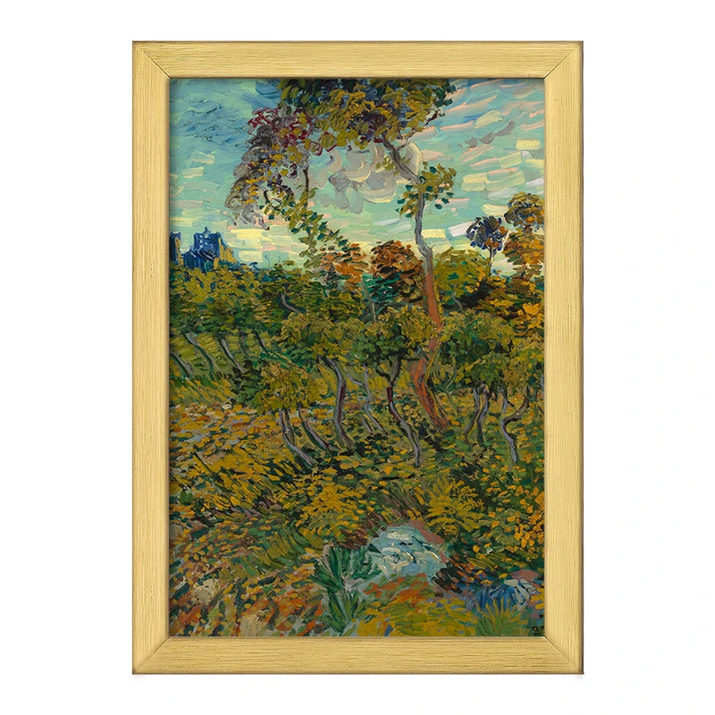 تابلو خندالو طرح غروب درمونت ماژور ونسان ونگوگ (Van Gogh) کد 36792