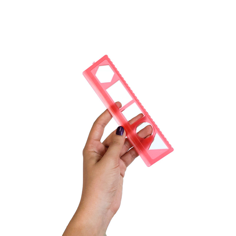 پاستل مدادی 12 رنگ مدل عنکبوتی به همراه خط کش