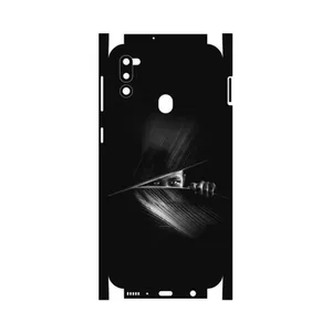 MAHOOT Black Portrait-FullSkin Cover Sticker for Samsung Galaxy M21 2021 Edition