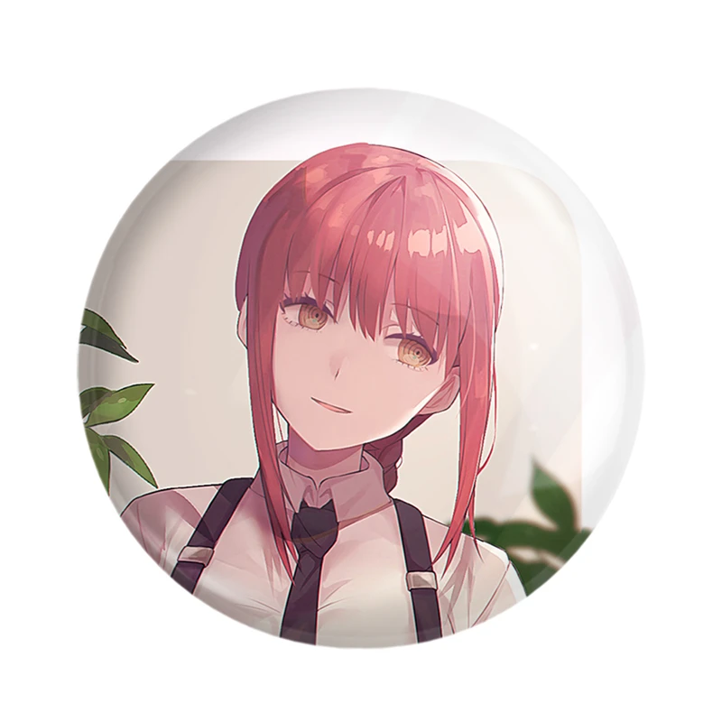 مگنت خندالو مدل ماکیما انیمه مرد اره ای Chainsaw Man  کد 22333