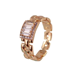 انگشتر زنانه ژوپینگ مدل سولیتر کد R304