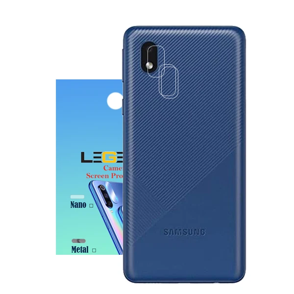محافظ لنز گوشی موبایل مدل nano-03 مناسب برای گوشی سامسونگ galaxy a01 بسته 3 عددی