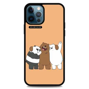 AKAM AMCWA12PROMAX-BARE BEAR10 Cover For Apple iPhone 12 Pro Max