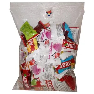 آبنبات قلبی مخلوط با طعم میوه آدرین - 500 گرم