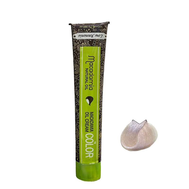 رنگ مو ماکادامیا شماره 010.13 حجم 100 میلی لیتر رنگ بلوند شنی پلاتینه