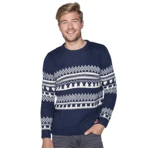 پلیور یقه گرد مردانه مدل LModa0A2