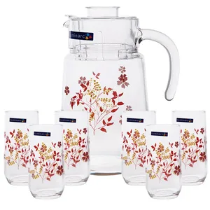 ست پارچ و لیوان 7 پارچه لومینارک مدل Bahamas Misty Touch کد J1433